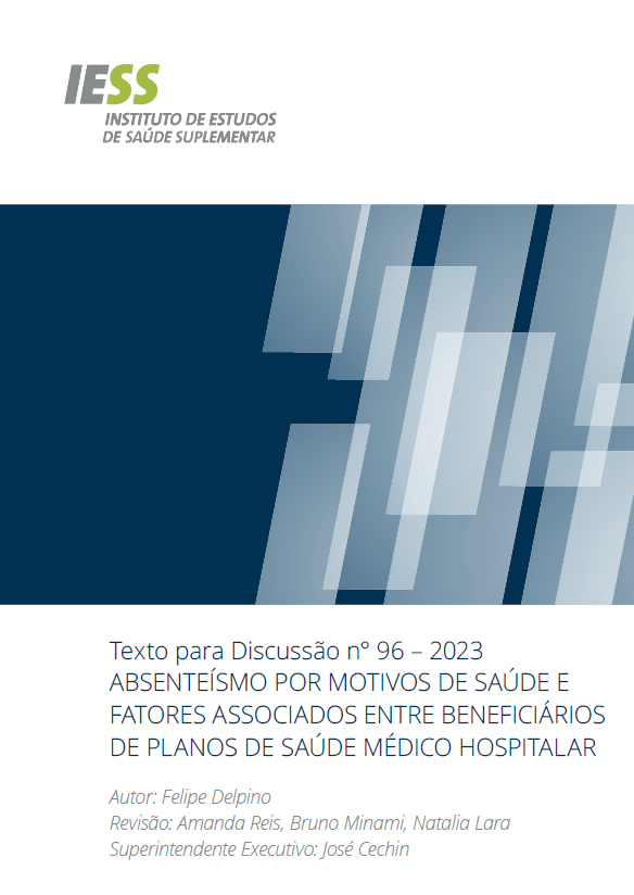 TD 96 – Absenteísmo por motivos de saúde e fatores associados entre beneficiários de planos de saúde médico-hospitalar 